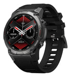 Смарт часовник ZEBLAZE Vibe 7 Pro, 1.43" AMOLED, високоговорител и микрофон, 3 ATM, черен