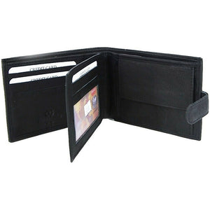 Ανδρικό Δερμάτινο Πορτοφόλι CG175 Μπλε White Stagg©