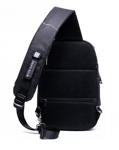 ARCTIC HUNTER Τσάντα Crossbody XB-00081-BK, USB, αδιάβροχη, μαύρη