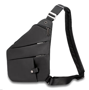 Чанта за кръст ARCTIC HUNTER XB00041-BK, водоустойчива, черна