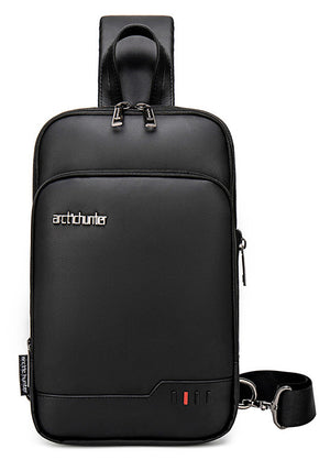 ARCTIC HUNTER Чанта през рамо XB00113-BK, водоустойчива, черна