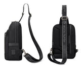 ARCTIC HUNTER τσάντα Crossbody XB00116, θήκη για tablet, αδιάβροχη μαύρη