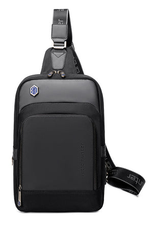 ARCTIC HUNTER τσάντα Crossbody XB00116, θήκη για tablet, αδιάβροχη μαύρη