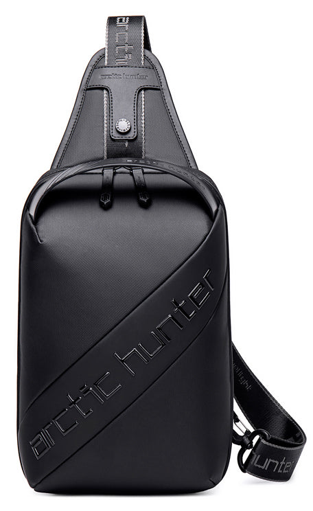 ARCTIC HUNTER τσάντα Crossbody XB00121-BK, αδιάβροχη, μαύρη