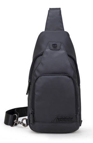 ARCTIC HUNTER τσάντα Crossbody XB13005, 4L, αδιάβροχη, μαύρη