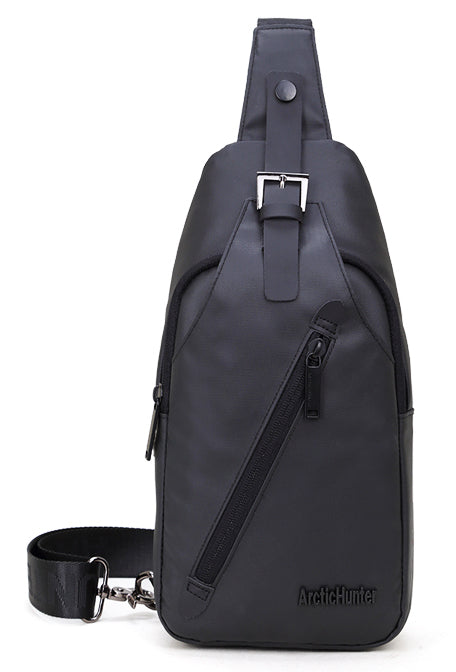 ARCTIC HUNTER τσάντα Crossbody XB13006-BK, αδιάβροχη, μαύρη
