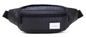 ARCTIC HUNTER τσάντα μέσης YB14001-BK, αδιάβροχη, μαύρη