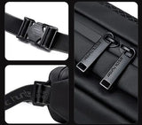 ARCTIC HUNTER τσάντα μέσης YB00029, μαύρη