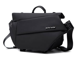 ARCTIC HUNTER Чанта за през рамо YB00046 с поставка за таблет, 10L, черна