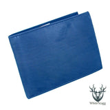 Мъжки кожен портфейл 1335 Blue White Stagg©