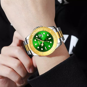 SKMEI 9295 Мъжки часовник Skmei Gold Green
