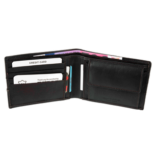 Ανδρικό Δερμάτινο Πορτοφόλι AN 5-977 Brown